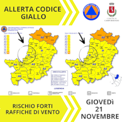 cartina allerta meteo